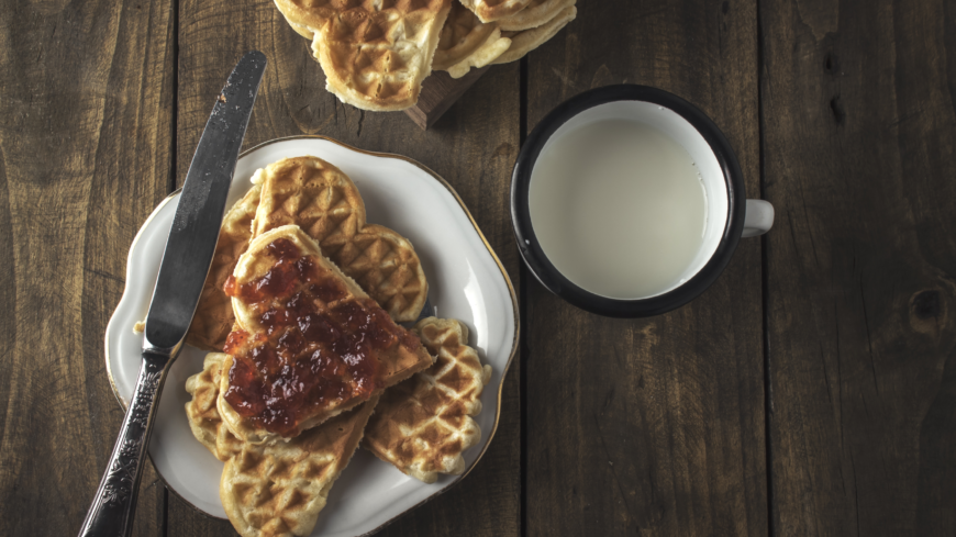 Frasiga våfflor för känsliga magar